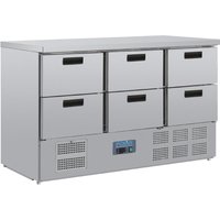Polar G-Series Six Drawer Counter Fridge