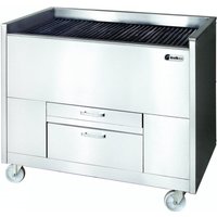 Grelhaco WG100 - 1000mm Charcoal chargrill - 4 cooking grates