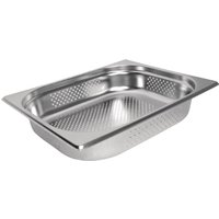 Vogue Stainless Steel Perforated 1/2 Gastronorm Tray 150mm