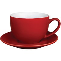 Olympia Cafe Cappuccino Cup Red - 340ml 11.5fl oz (Box 12)