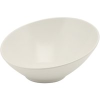 GenWare Melamine White Slanted Buffet Bowl 30cm