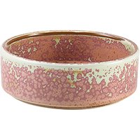 Terra Porcelain Rose Presentation Bowl 13cm - Pack of 6