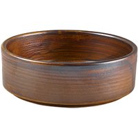 Terra Porcelain Rustic Copper Presentation Bowl 13cm - Pack of 6
