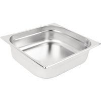 Vogue Stainless Steel 2/3 Gastronorm Tray 100mm
