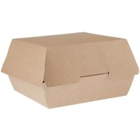 Colpac Compostable Kraft Burger Boxes Large 135mm (250 pack)