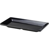 GenWare Melamine Black Platter GN 1/3