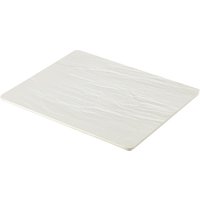 GenWare Melamine White Slate Effect Platter GN 1/2