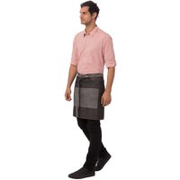 Chef Works Urban Manhattan Half Bistro Apron Black