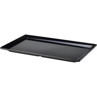 GenWare Melamine Black Platter GN 1/1