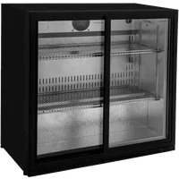 Sterling Pro BBS220SLIDING Sliding Double Door Bottle Cooler