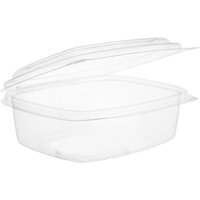Vegware PLA Hinged Deli Containers 12oz (300 Pack)