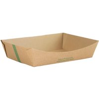 Vegware Microflute Food Trays Large 150x205mm (270 Pack)