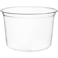 Vegware Round PLA Deli Pots 455ml (500 Pack)