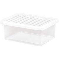 Wham Crystal Storage Box and Lid 17Ltr