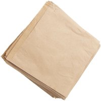 Fiesta Recyclable Brown Paper Counter Bags Small (1000 Pack)
