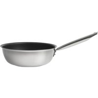Matfer Bourgeat Tradition Stainless Steel Pro Non-Stick Sauté Pan 28cm
