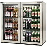 Autonumis RJC00009 EcoChill 3ft Stainless Steel Hinged Door Bottle Cooler 195 Litres