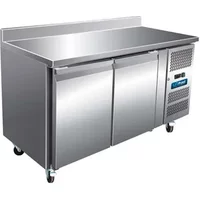 UNIFROST CR1360G 2 DOOR COUNTER REFRIGERATOR WITH UPSTAND