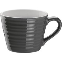 Olympia Cafe Aroma Mug Charcoal - 230ml 8fl oz (Box 6)