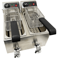 ELECTRIC COUNTER FRYER 2X4 L