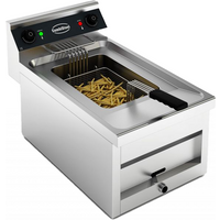 ELECTRIC COUNTER FRYER 1X12L 9KW