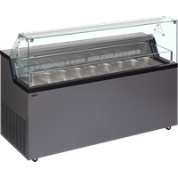 Framec Mirabella 9 Pan Ice Cream Display Fridge