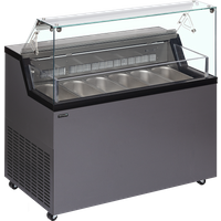 Framec Mirabella 6 Pan Ice Cream Display Fridge
