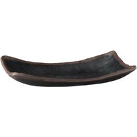 APS Marone Melamine Platter Black 265x165mm