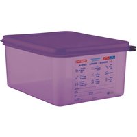 Araven Allergen Polypropylene 1/2 Gastronorm Food Container 10L