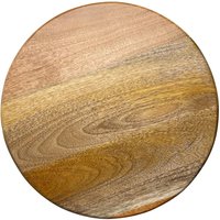 Olympia Mango Wood Round Display Stand with Legs 300x80mm
