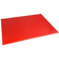 Hygiplas High Density Red Chopping Board Large 600x450x12mm