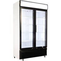 REFRIGERATOR 2 GLASS DOORS BEZ-780 GD