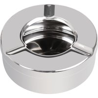 Olympia Stainless Steel Windproof Ashtray 90mm (6 pack)