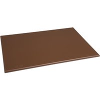 Hygiplas High Density Brown Chopping Board 450x300x12mm