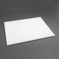 Hygiplas Thick Low Density White Chopping Board Large 600x450x20mm