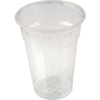 Huhtamaki Disposable Half Pint to Brim Tumblers UKCA CE Marked (Pack of 1000)