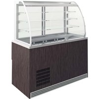 Emainox Self Supreme 8087393 - 3 Shelves + 5 x 1/1gn Refrigerated Grab & Go display with dolewell