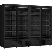 Combisteel JDE-2025F BL Four-Door Glass Freezer - 2120 L