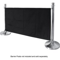 Bolero Black Canvas Barrier