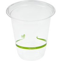 Vegware Compostable PLA Slim Cold Cups 200ml / 7oz (Pack of 1000)