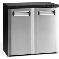 Gamko Maxiglass MG3/250CS Hinged Double Door Undercounter Stainless Steel Front Bottle Cooler 250 Litres