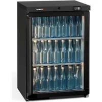 Gamko Maxiglass MG3/150LG Left Hand Hinged Undercounter Glass Door Bottle Cooler 150 Litres