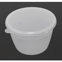 KitchenCraft Polypropylene Pudding Basins 140ml (6 Pack)