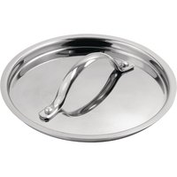 Vogue Stainless Steel & Aluminium Tri-Wall Saucepan Lid 16cm