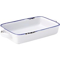 Utopia Avebury Blue Small Rectangular Dishes 175mm (12 Pack)