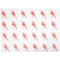 Burger Wrapping Paper Sheets Red 245 x 300mm (1000 pack)