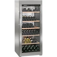 Liebherr WKES4552 Glazed Stainless Steel Wine Cabinet 478 Litres