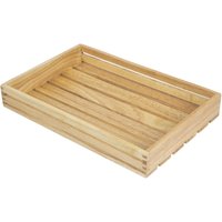 Olympia Low Sided Wooden Crate