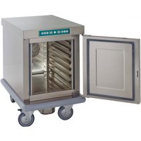 Emainox 8110100 - 7 x 1/1gn Mobile Undercounter fan assisted heated holding cabinet - with humidity
