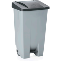 Pedal waste bin Black
